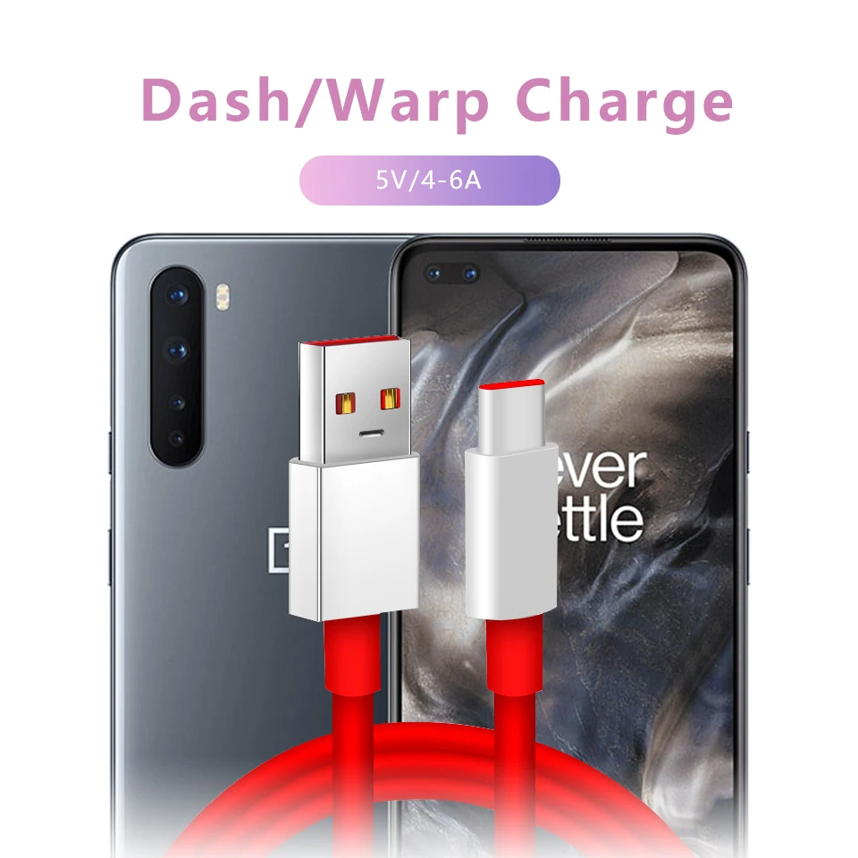 Usb c для Oneplus Dash Cable Type C быстрая зарядка One Plus Nord 8 Pro 5g 7 T 6 зарядное устройство с
