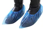 Одноразовые пластиковые чехлы для обуви с защитой от дождя и пыли, 100 шт.