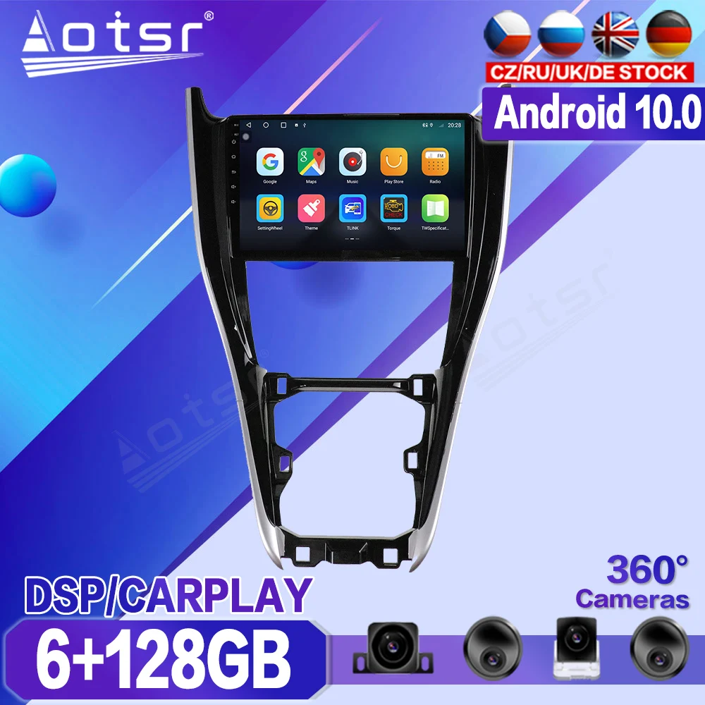 

For Toyota Harrier 2010 2011 2012 2013 - 2017 Car Multimedia Player Recorder Stereo Android Radio GPS Auto Audio Navi Head Unit