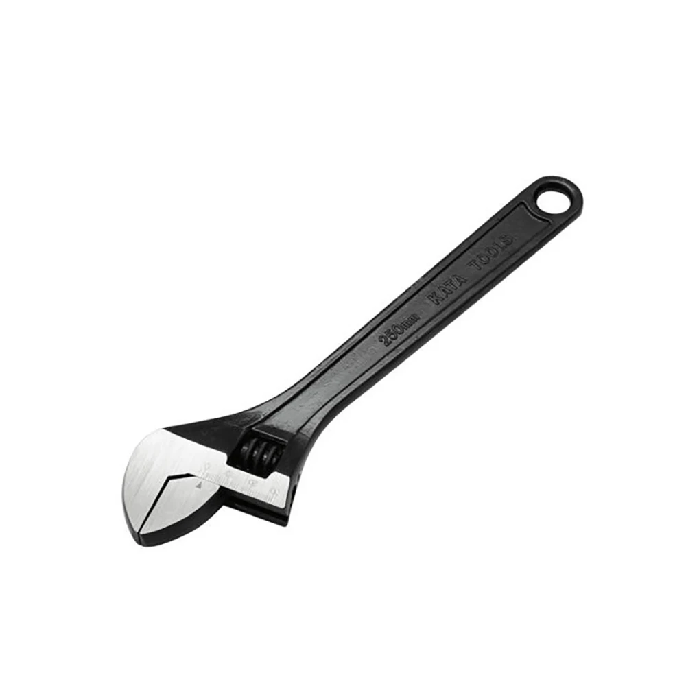 

8 Inch 200mm Black Adjustable Wrench High-Carbon Steel Black Monkey Spanner Hand Tools