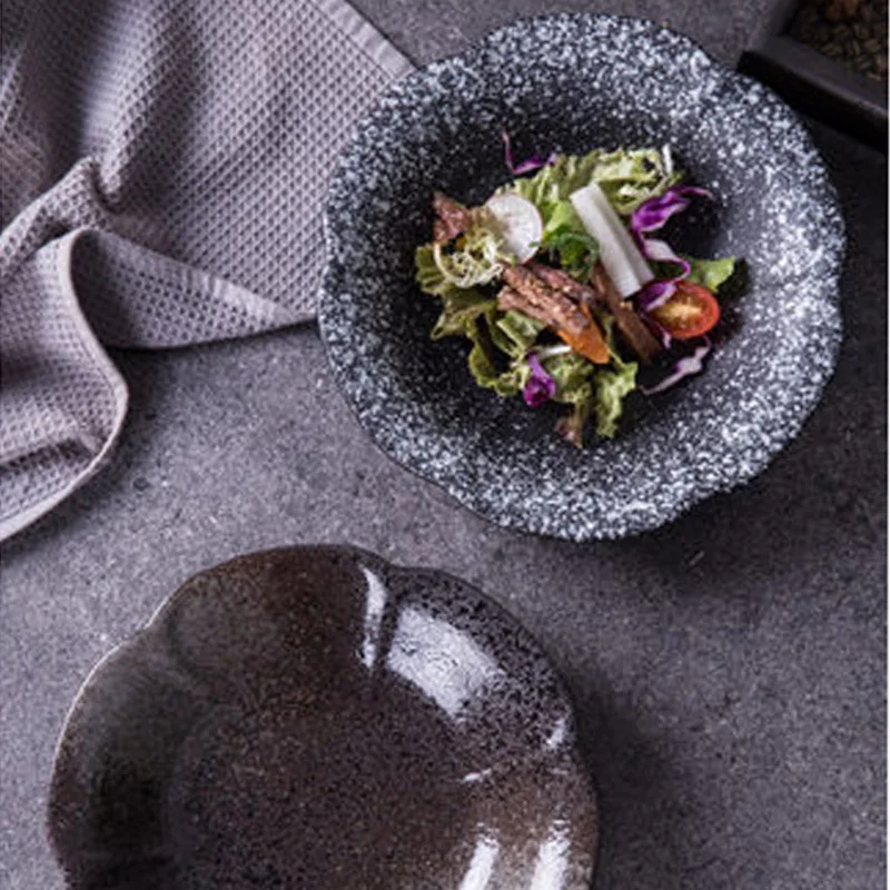 Посуда для ресторана FANCITY в европейском стиле креативная керамическая тарелка