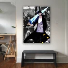 Холщовый плакат для влюбленных манхва, Solo Leveling для аниме гостиной, спальни, украшение для дома, Подарочный тканевый постер на стену