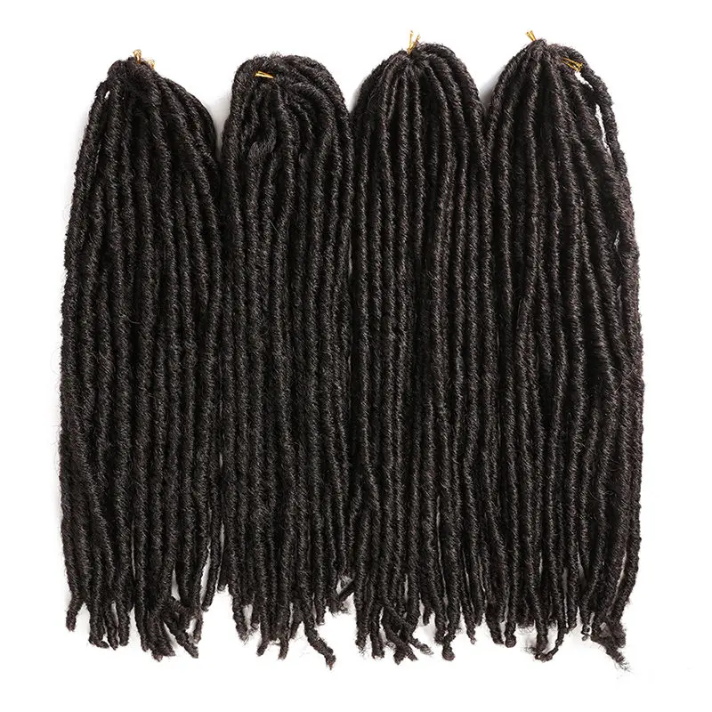 X-TRESS 18-26 дюймов мягкие дреды вязаные крючком косички Jumbo Dread прическа Ombre цвет синтетический искусственный Locs плетение волос - Цвет: #4