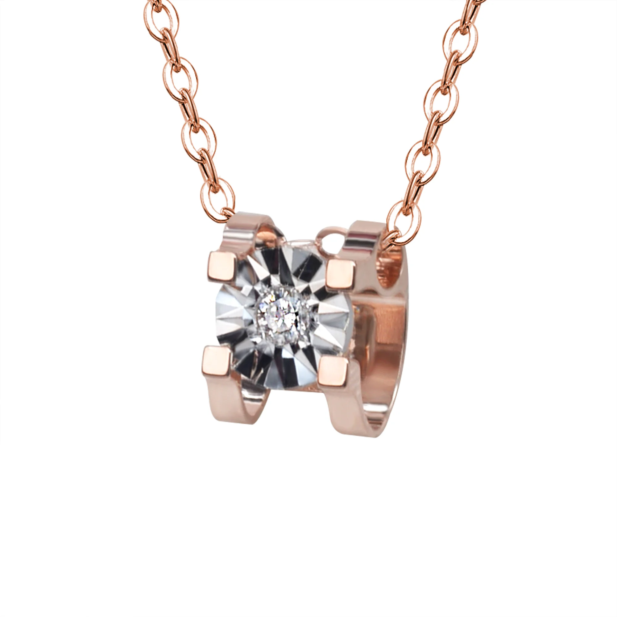 

NYMPH чистое бриллиантовое ожерелье подвеска 18 К Желтое золото ювелирные изделия AU750 Свадебная вечеринка для женщин брендовая коробка