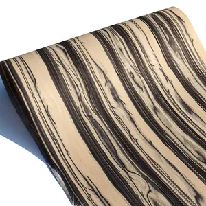 Синтетические технологии шпона Engineerd шпон ландшафт черный Эбеновое дерево Е. В. 60 см x 2,5 м QC