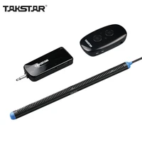 takstar harmonica wireless microphone uhf mouth organ mic magnetic installation with transmitter receiver 40m transmission range