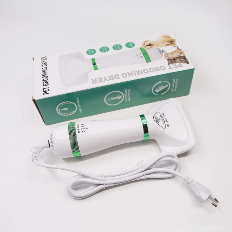 

2 In 1 Portable Cat And Dog Hair Dryer Grooming Combing Low Temperature And Low Noise Pet Grooming Dryer Pet Supplies