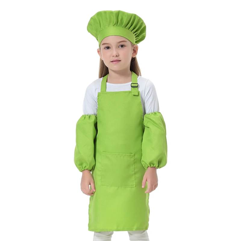 Children's anti-pollution painting clothes spring and autumn gowns art apron breathable anti-dress custom printable Дом и сад