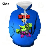 sudaderas gene and star carl colt game 3d hoodies sweatshirt children crow kids leon child tops girls boys clothing