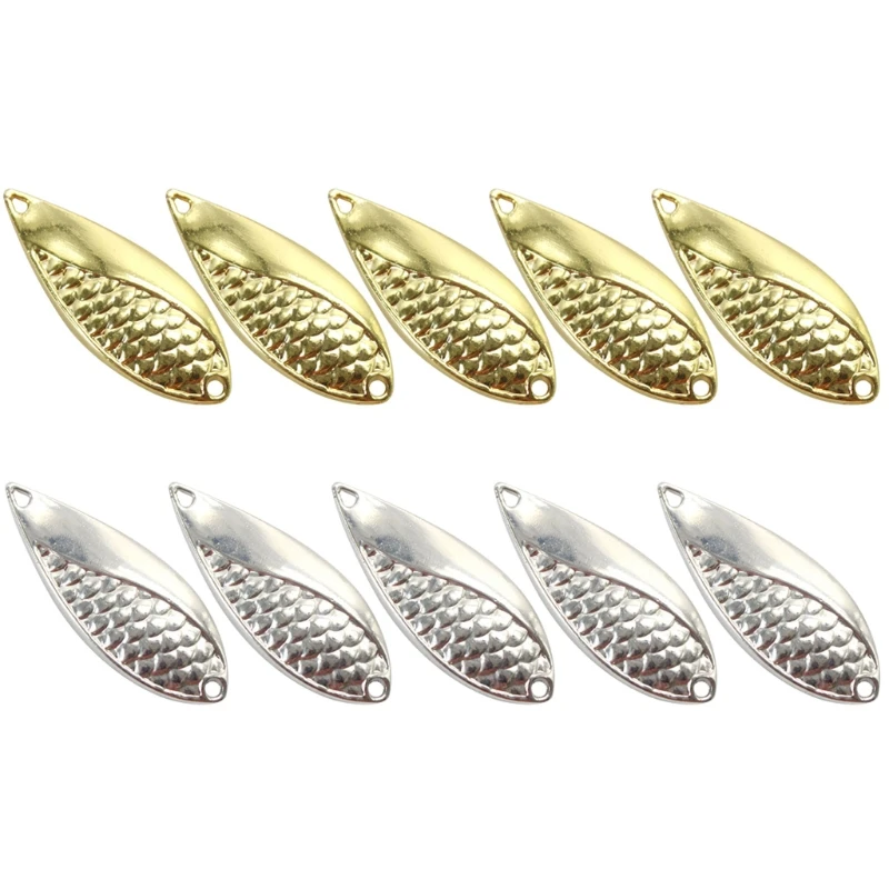 

10 шт. 5g/7 г/10 г/1 5g/20g Fly рыболовные приманки ложка блесна жесткая наживка металлические блестки пресной воды воблеры свимбейт