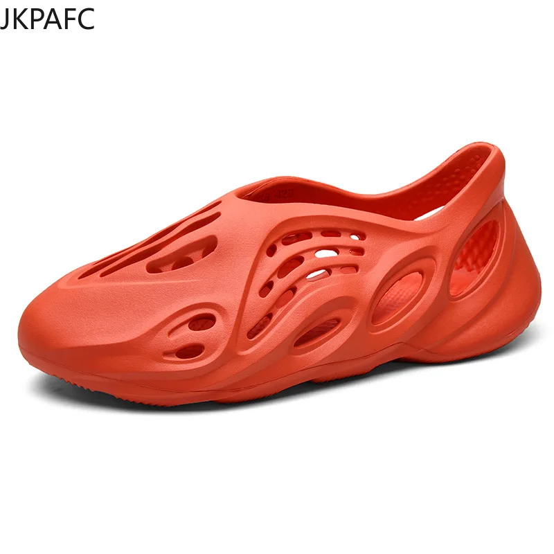 

2021 Summer Casual Shoes Men Sandals Soft Mesh Couple Beach Slippers Men Swimming Sandal Foam Runners Comfort Flip-flops Slipper