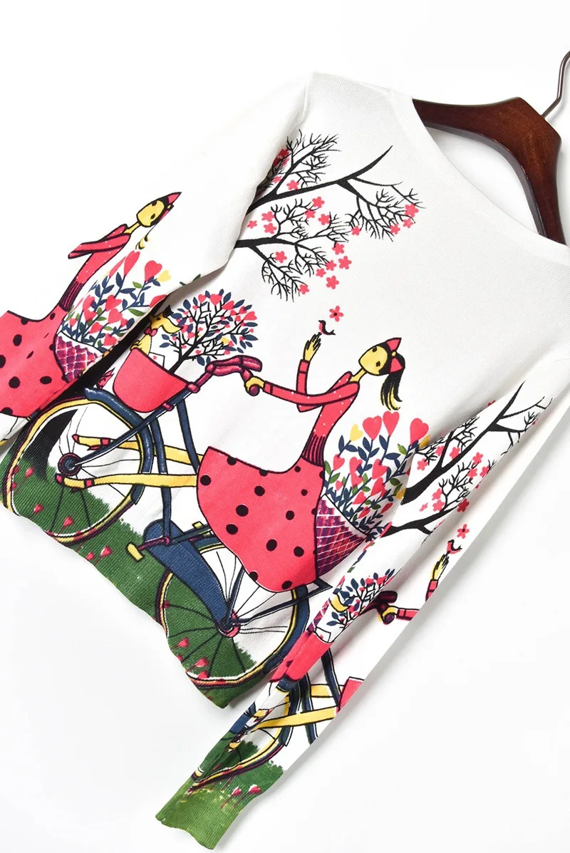 Женский трикотажный кардиган с V образным вырезом и длинным рукавом| |