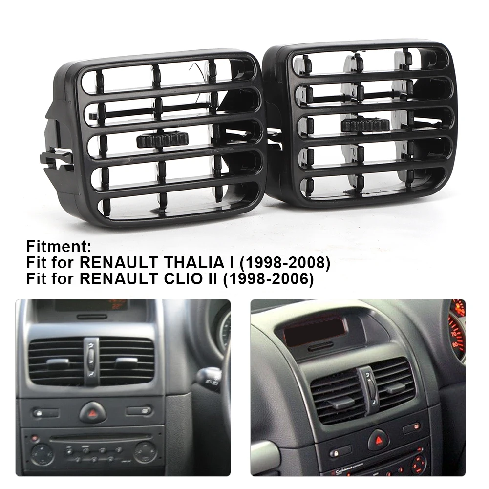 Решетка приборной панели для RENAULT CLIO MK2 1998 2006 1 пара|Установки кондиционирования| |