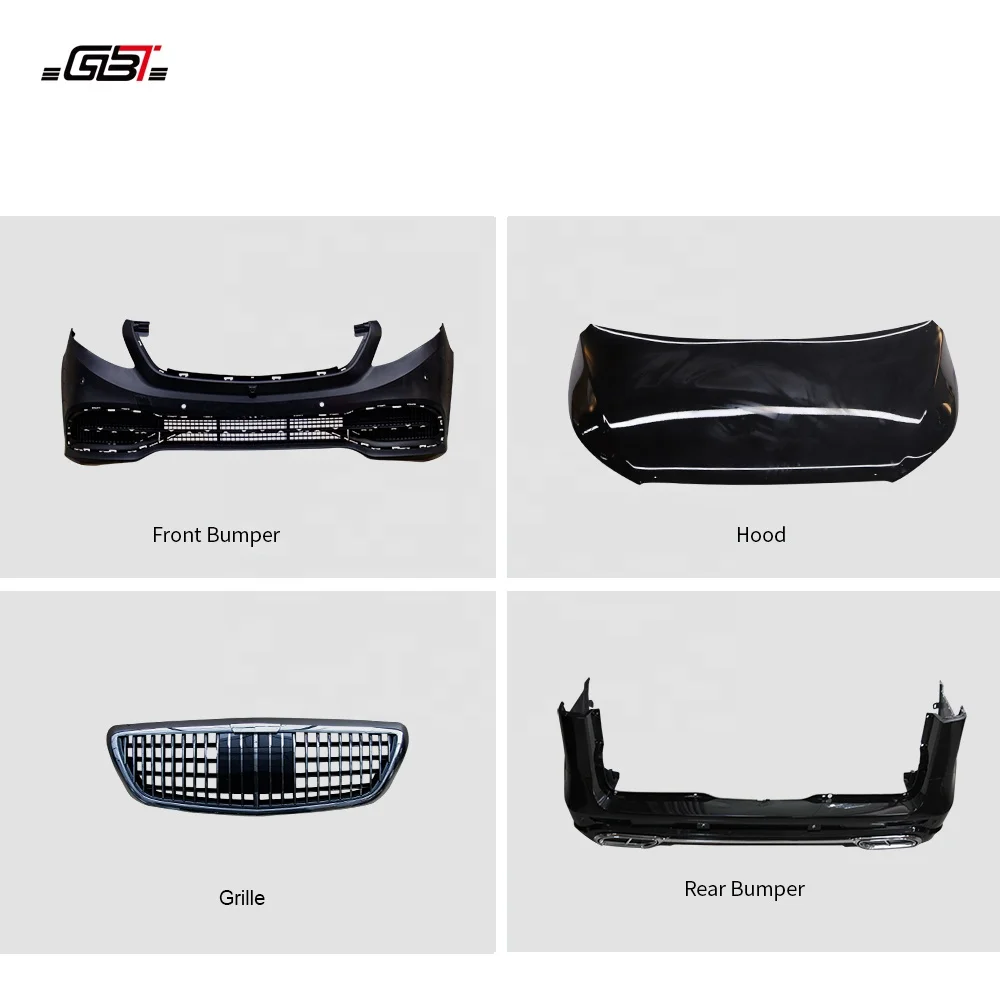 

GBT car accessories include front rear bumper hood body kit year 2016-on for Mercedes-Benz V-Class Vito Veracruz Metris