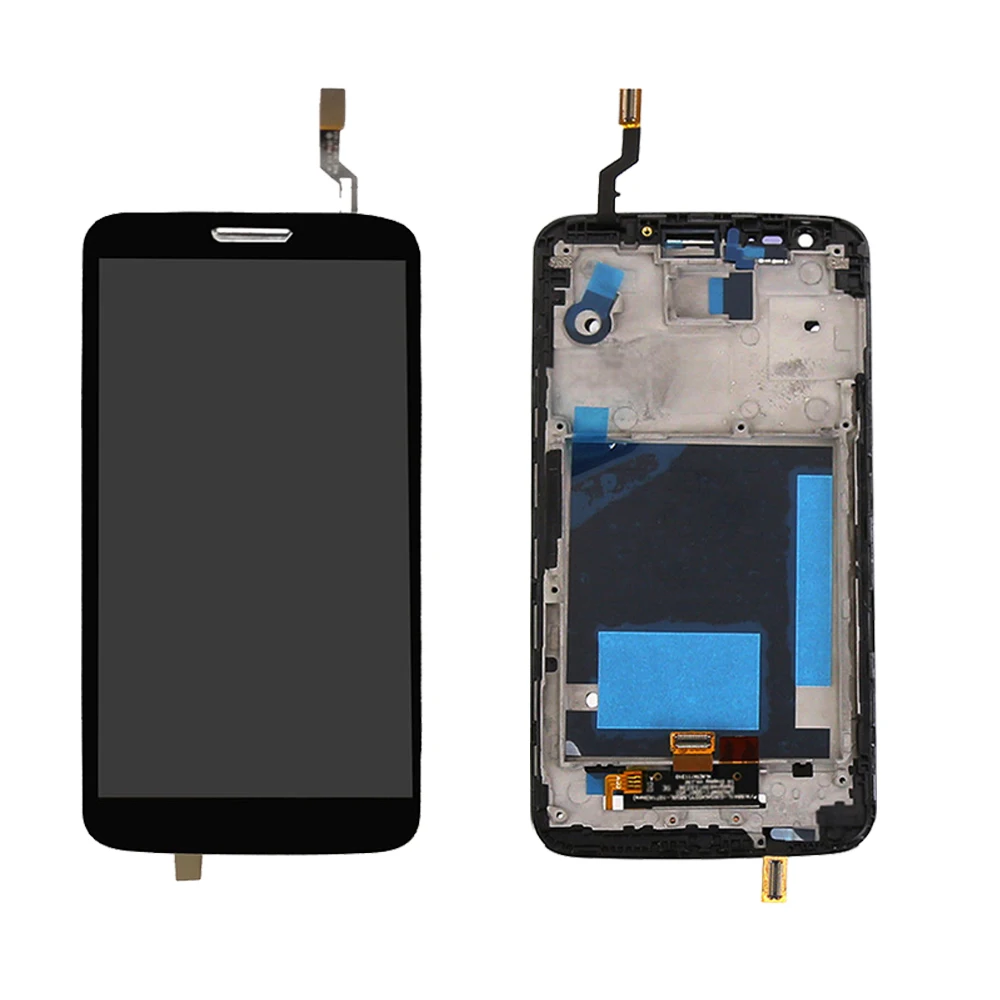 5 2 дюйма для LG Optimus G2 ЖК-дисплей сенсорный экран дигитайзер с рамкой сборка