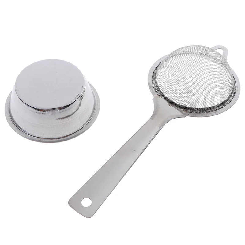 2 шт./компл. сетчатый чайный заварочный металлический фильтр с ручкой | Дом и сад