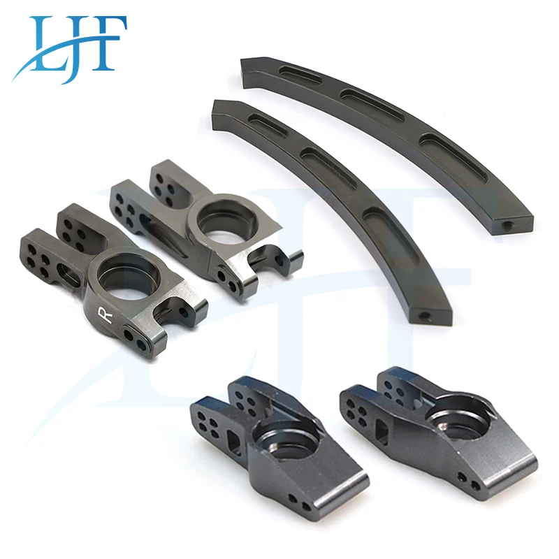 

Hobao RC Car Aluminum OP Upgrade Spare Parts Rear Hub Carrier( L/R ) CNC For 1/8 Scale Models RC VS or 8SC Remote Control Car