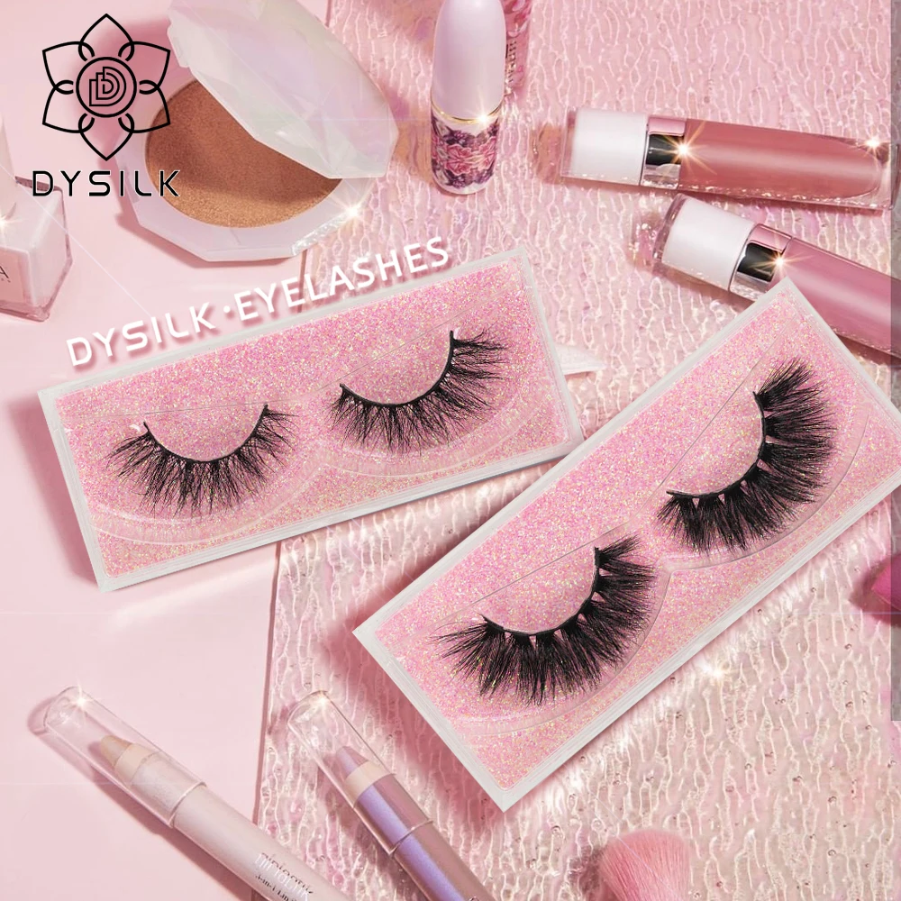 DYSILK норковые ресницы 3D норковые ресницы безжалостные ресницы ручной работы многоразовые натуральные ресницы Популярные Накладные ресницы для макияжа