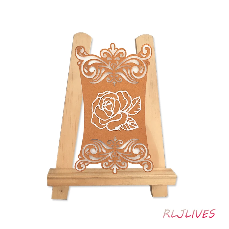 Кружевной фон металлические Вырубные штампы трафареты для фотоальбома