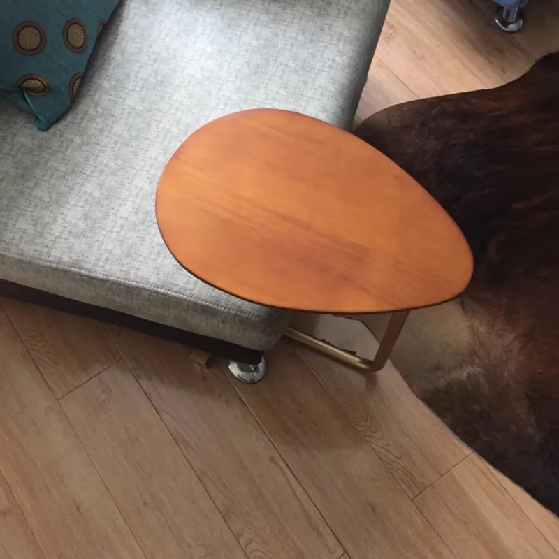 Ленивый прикроватный столик для чтения креативный Овальный маленький мобильный