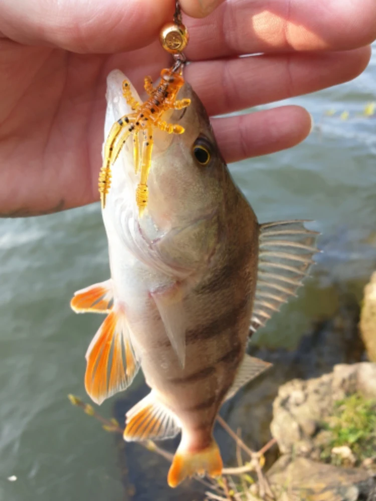 ESFISHING искусственная рыболовная приманка из мягкого пластика 10 шт. 45 мм