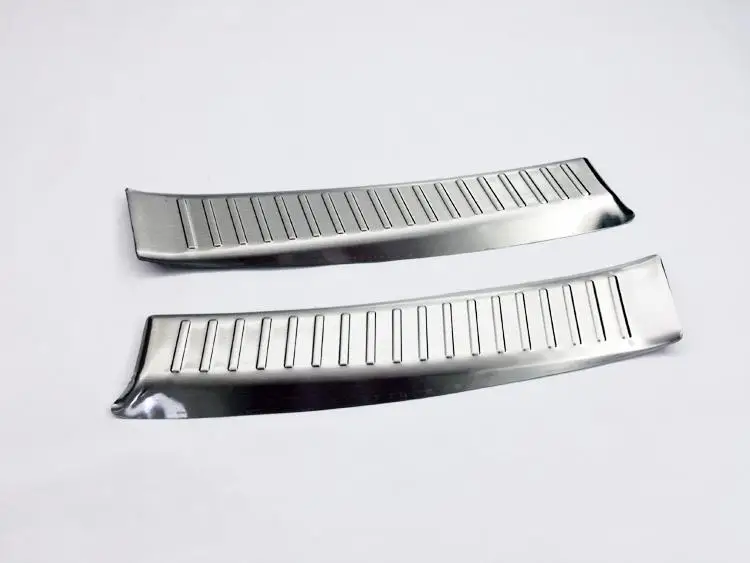 Нержавеющая внутренняя защитная накладка на задний бампер багажник Накладка