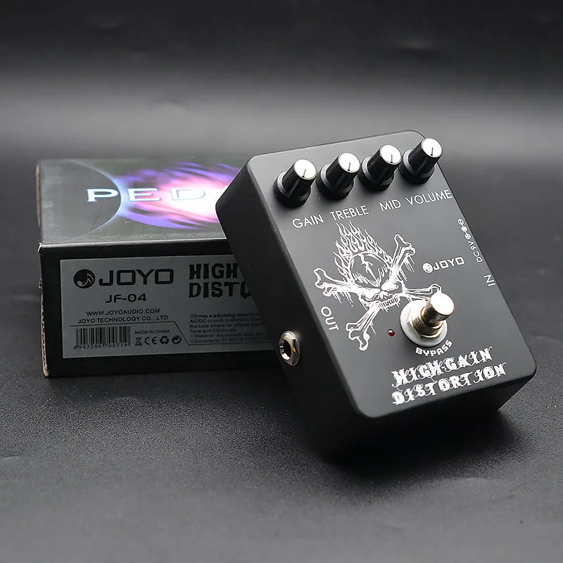 Joyo JF 04 с высоким коэффициентом усиления искажения Регулируемый Электрогитары