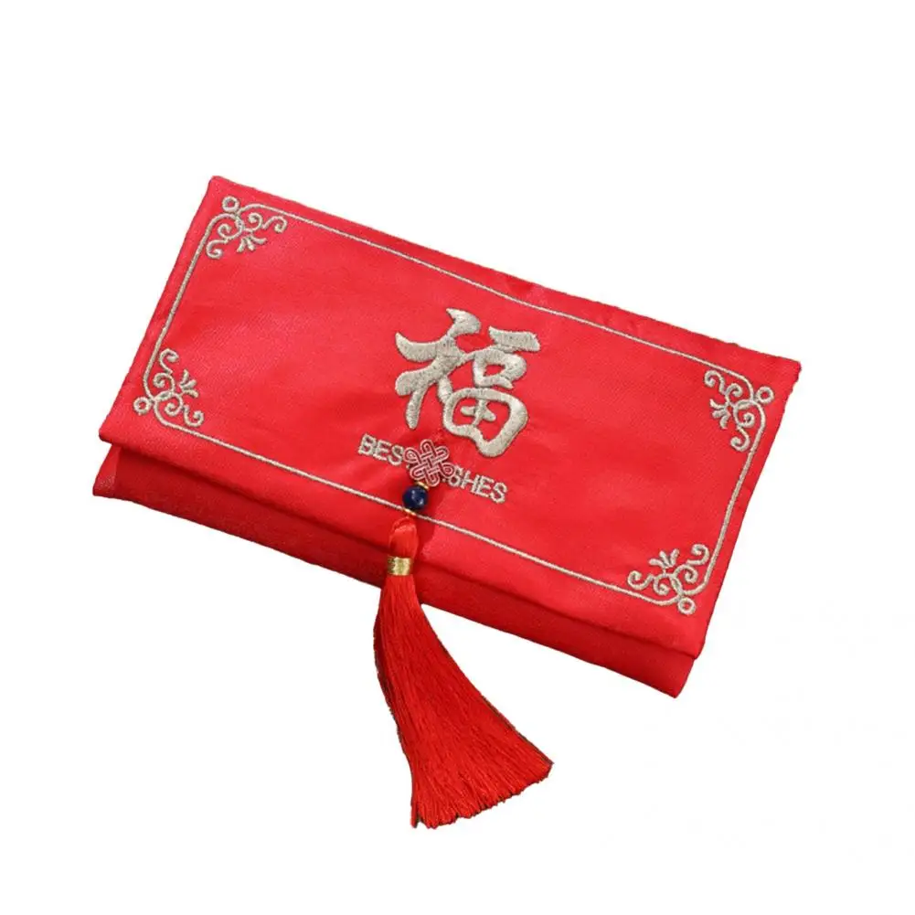 Bright-colored Useful Sincere Wishes Lucky Money Pocket Charming Envelope Eye-catching for Special Occasions | Дом и сад