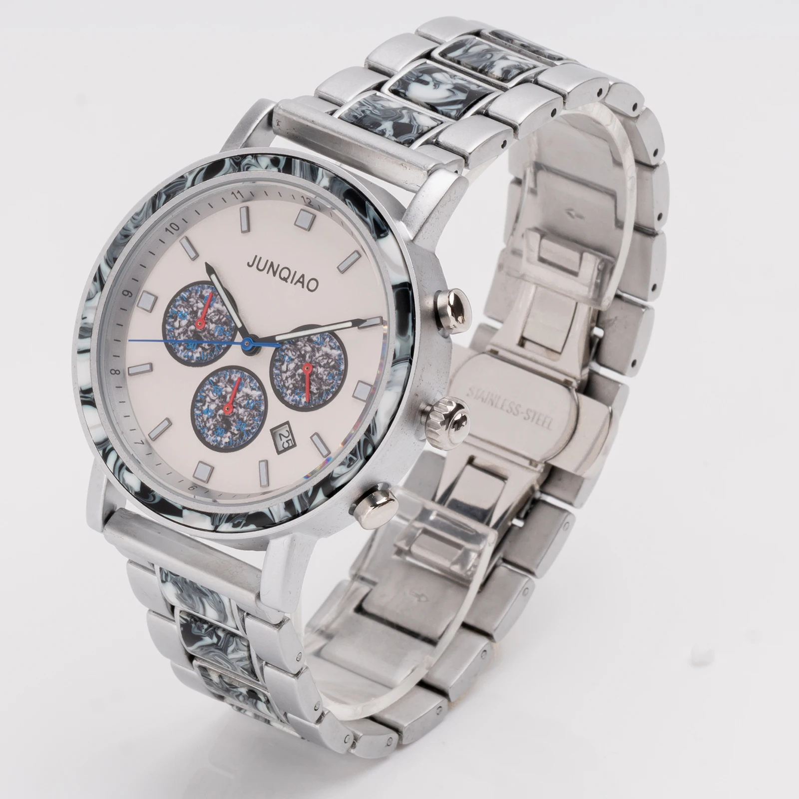 2020 высококлассные мужские часы из сандалового дерева с большим циферблатом