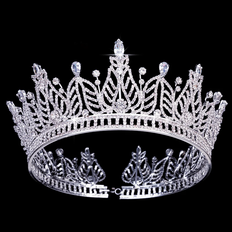 Crown HADIYANA - элегантные аксессуары для волос невесты с бриллиантами Zircon BC3933.