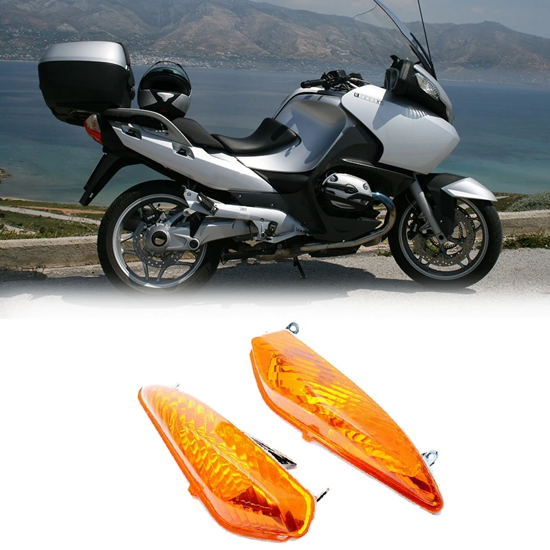 

Motorcycle Front Turn Indicator Signal Lens Moto Turn Light Housing Case For-BMW R1200RT R900RT 2006-2009