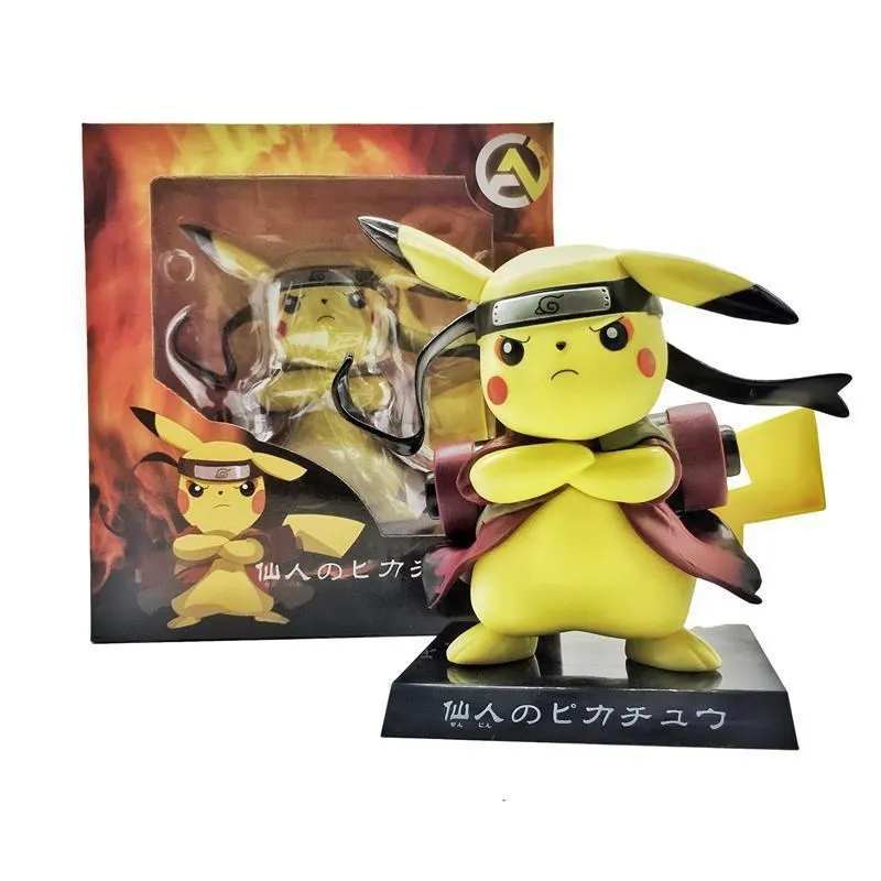 Takara Tomy оригинальный Покемон Дэдпул Фея Пикачу детская игрушка украшения Аниме