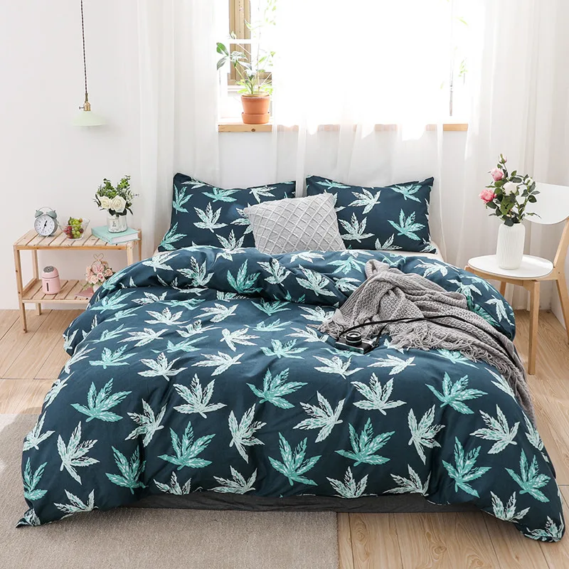 

New home textile 90g three-piece US size bedding Microfiber Fabric