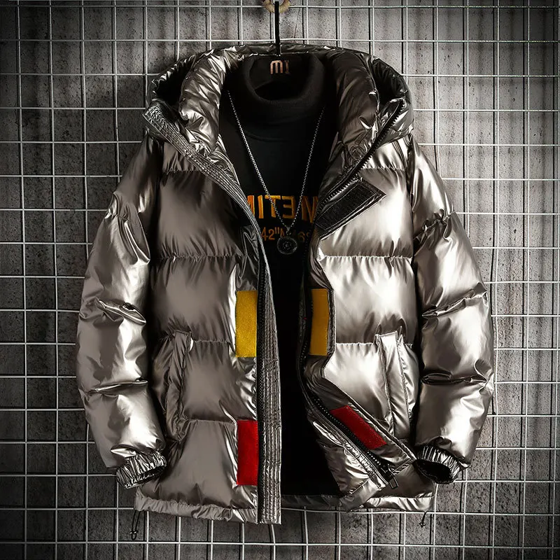 Thicken Hooded Winter Jacket Women Parka Coat Casual silver Parka Warm Plus Size Jaqueta Feminina Warm Large Size Coat