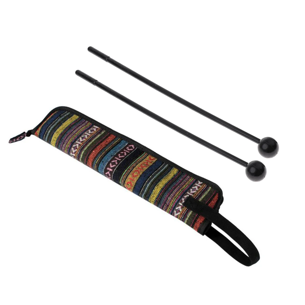 2 шт. перкуссионные молотковые палочки для колокольчиков ксилофонов Mbira Marimba с