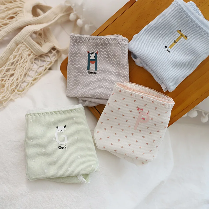 Женские трусики 2020 новое бесшовное нижнее белье с рисунком из мультфильма мягкое