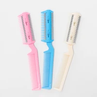1pc 2021 professional dog cat scissor hairdressing tool pet hair trimming razor grooming comb blades thinning pet suppliers hot