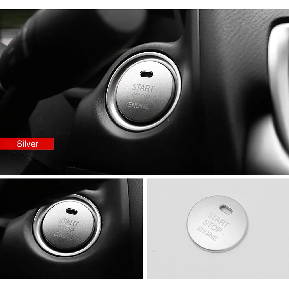 Кнопка запуска двигателя DSYCAR сменная крышка стоп ключ аксессуары переключатель