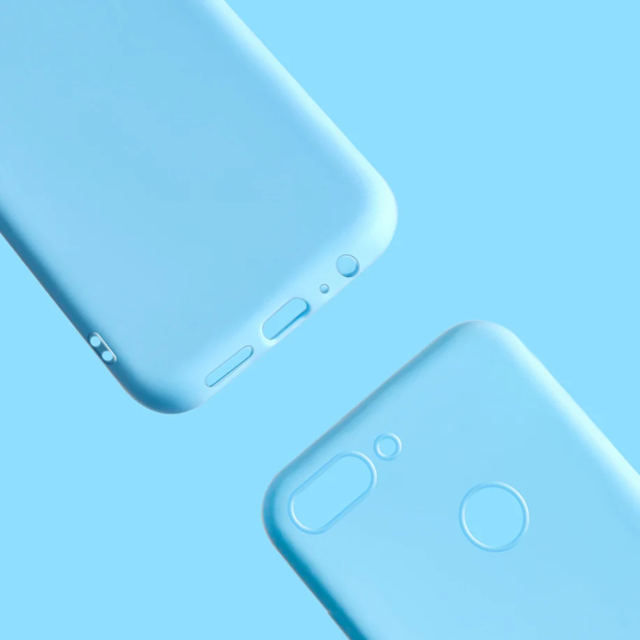 Чехлы для Huawei P Smart чехол 5 65 дюйма на PSmart 2018 Ультратонкий силиконовый цветной