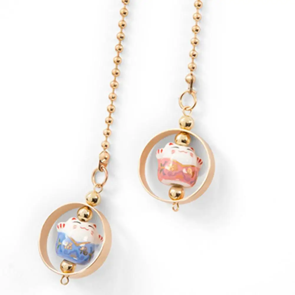 Lucky Cat автомобильный кулон милый изысканный подвесной орнамент для автомобиля