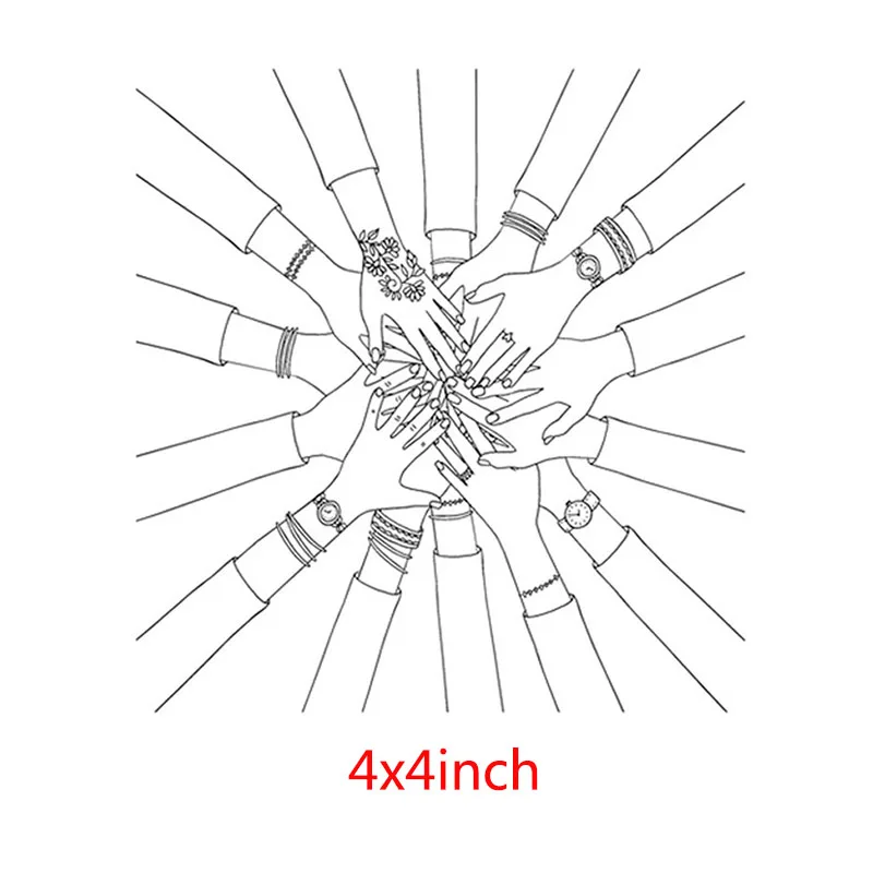 MyTribe прозрачный силиконовый штамп для скрапбукинга сделай сам Мягкая Печать 2020 |