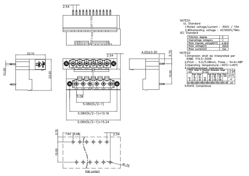 KF2EDGVTM 5,08 2P~ 12P PCB вставной TEMINAL блок 2EDGVTM 5,08 мм 4PIN~ 24PIN MDSTBV 2,5 GF 1845633 контакт Феникс DEGSON KEFA
