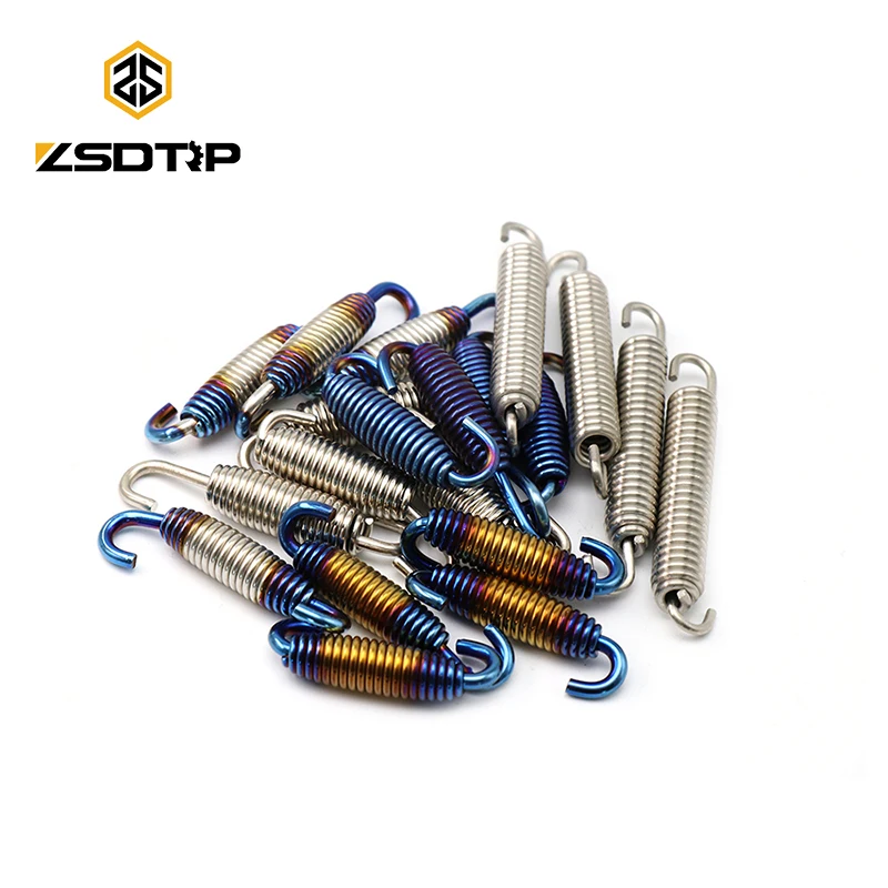 2 шт. пружины из нержавеющей стали для глушителя выхлопной трубы