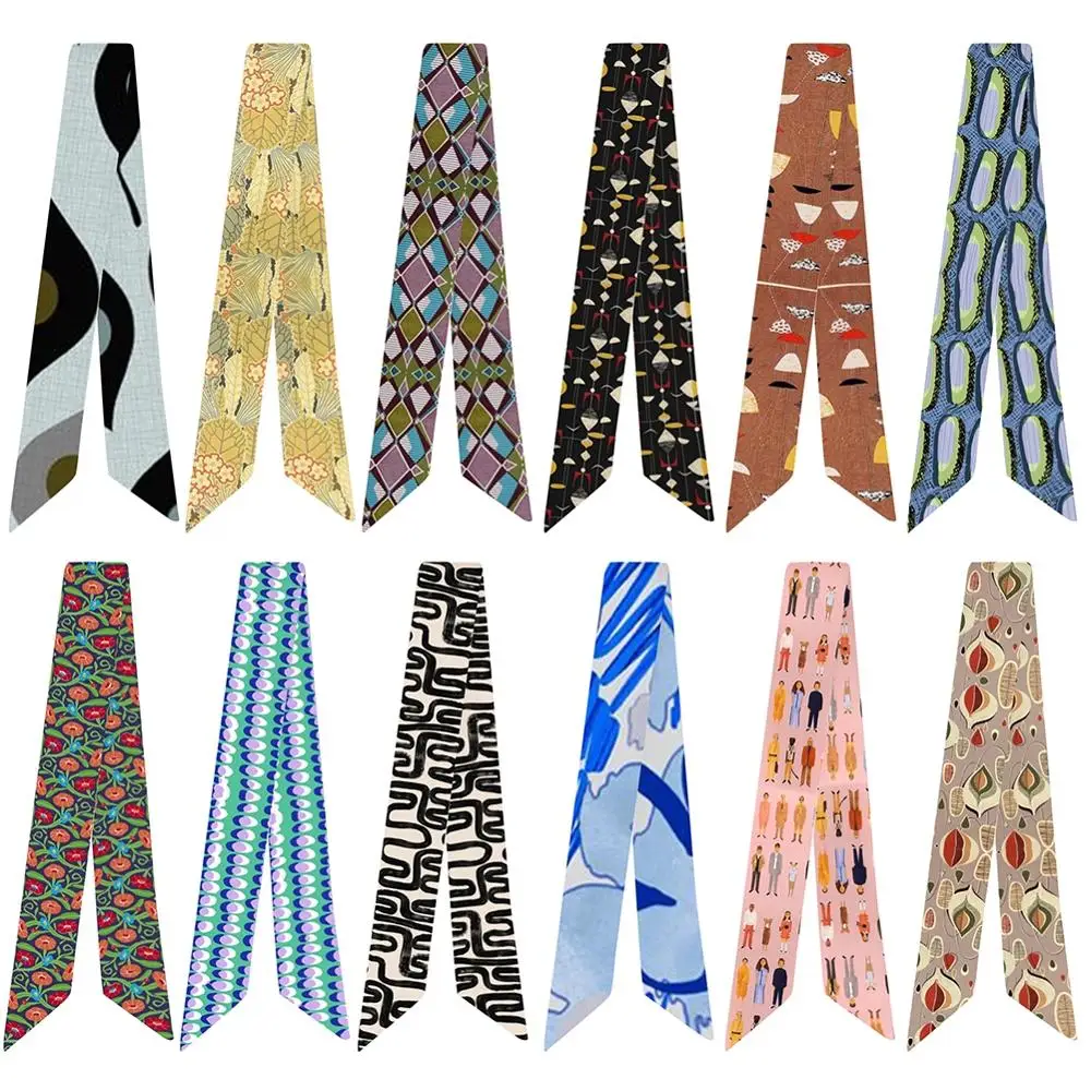 Женский шифоновый шарф с креативным рисунком модный Удобный Простой сумка