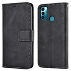 Чехол-книжка с бумажником для Tecno Spark 7, кожаный чехол для телефона Tecno 7, чехол-книжка для Tecno Spark7, чехол