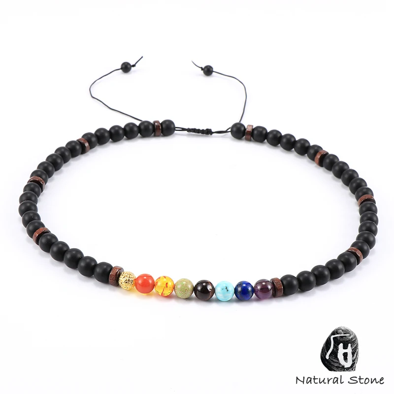 Цепочка под камень тигровый глаз для мужчин и женщин ожерелье из сплава с