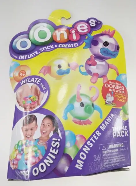 

High quality magic adhesive music wave oonies children DIY handmade creative sticky ball onoies bubble inflator toy Onies