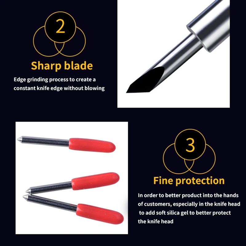 10 шт. лезвия для виниловой резки 45 градусов|Фрезы по дереву| |