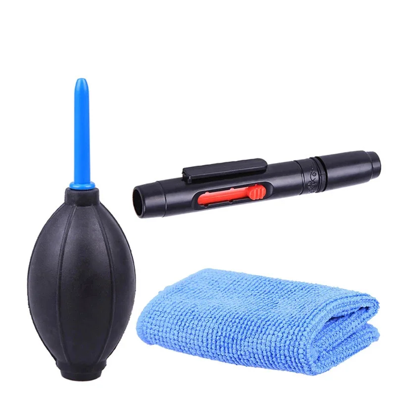 

Universal Dust Cleaner kit Cleaning Lens Pen Environmentally Wipes Air Blower Clearing For Canon Nikon Sony DSLR GoPro Accessory
