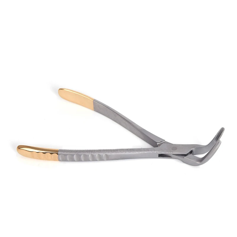 Dental Root Fragment Tweezers Tooth Extraction Forceps Tools Pliers Instrument Curved Maxillary Mandibular universal Plier | Красота и